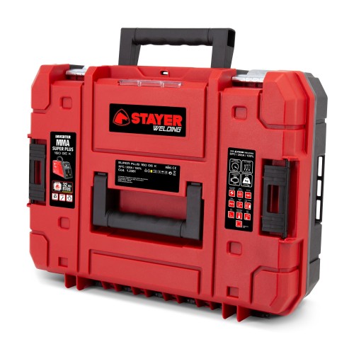 Equipo de soldadura inverter, SUPER PLUS 160 GEK