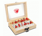 Set 12 fresas PROFESIONAL con vástago ø6 mm