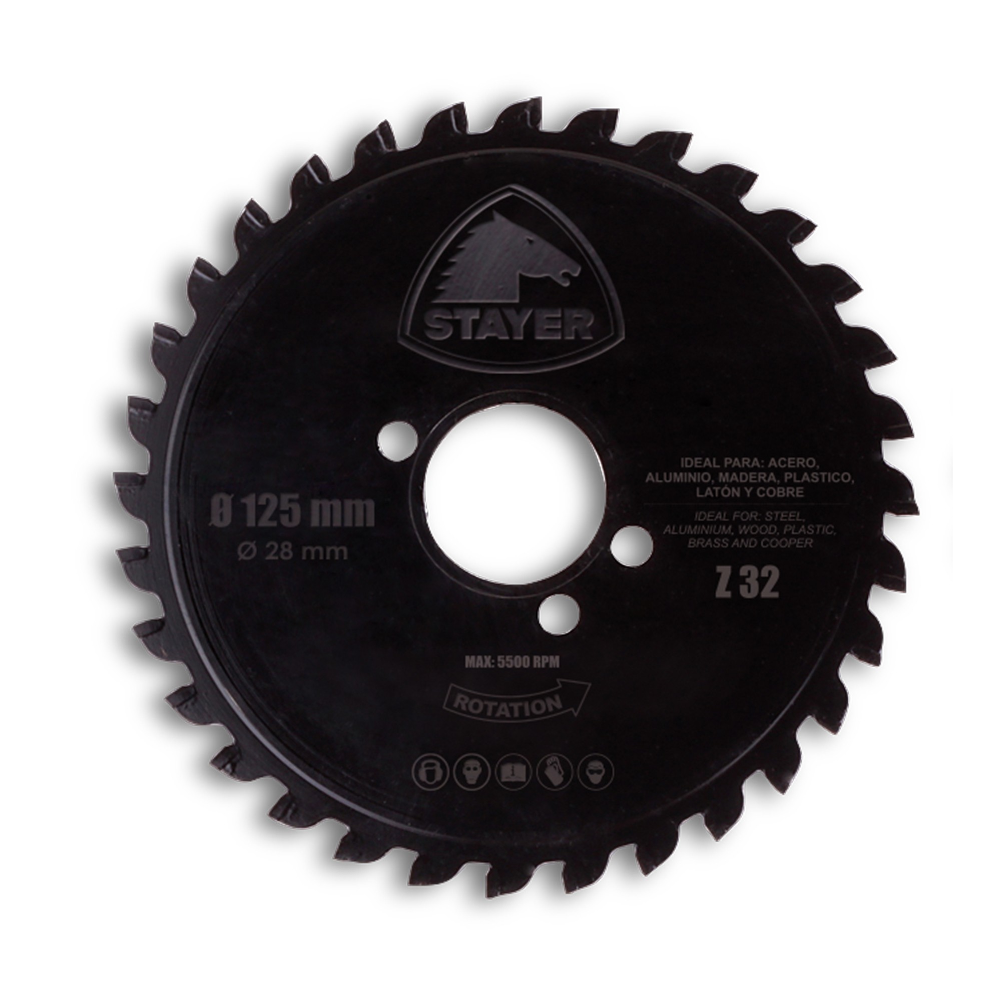 Sierra Dual (2 discos Widia) PROFESIONAL para corte de metal, DS 125