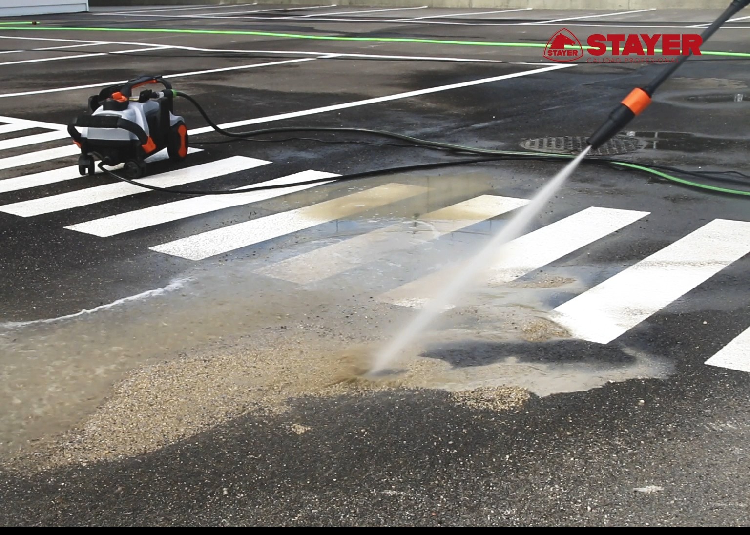 Hidrolimpiadora industrial con 3000W y motor de inducción, HL 3000 IND