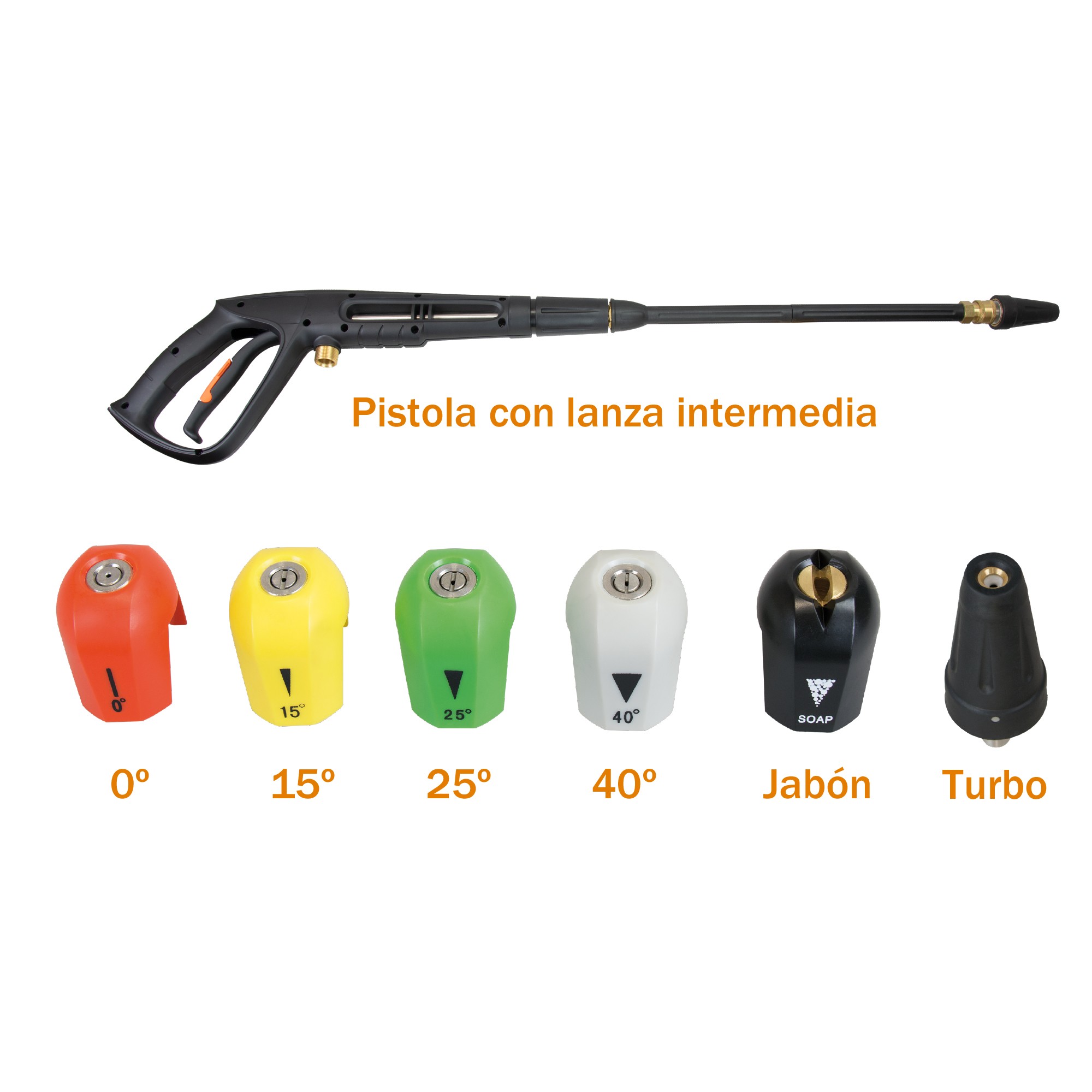 Hidrolimpiadora industrial con 3000W y motor de inducción, HL 3000 IND