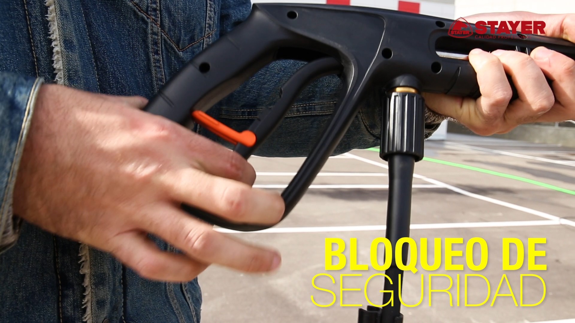 Hidrolimpiadora industrial con 3000W y motor de inducción, HL 3000 IND