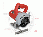 Mini Sierra circular PROFESIONAL de gran potencia Ø125mm CP 125