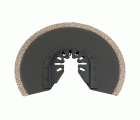 Set de alicatado PROFESIONAL (4 unds): Sierra recta de inmersión diamantada, sierra semicircular diamantada, plato para lijar diamantado y espátula para la MULTITOOL PRO 300