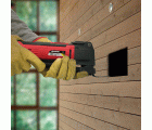 Set para madera y pladur PROFESIOAL (4 unds): Sierra recta de inmersión HCS/BIM, sierra semicircular HCS y espátula.