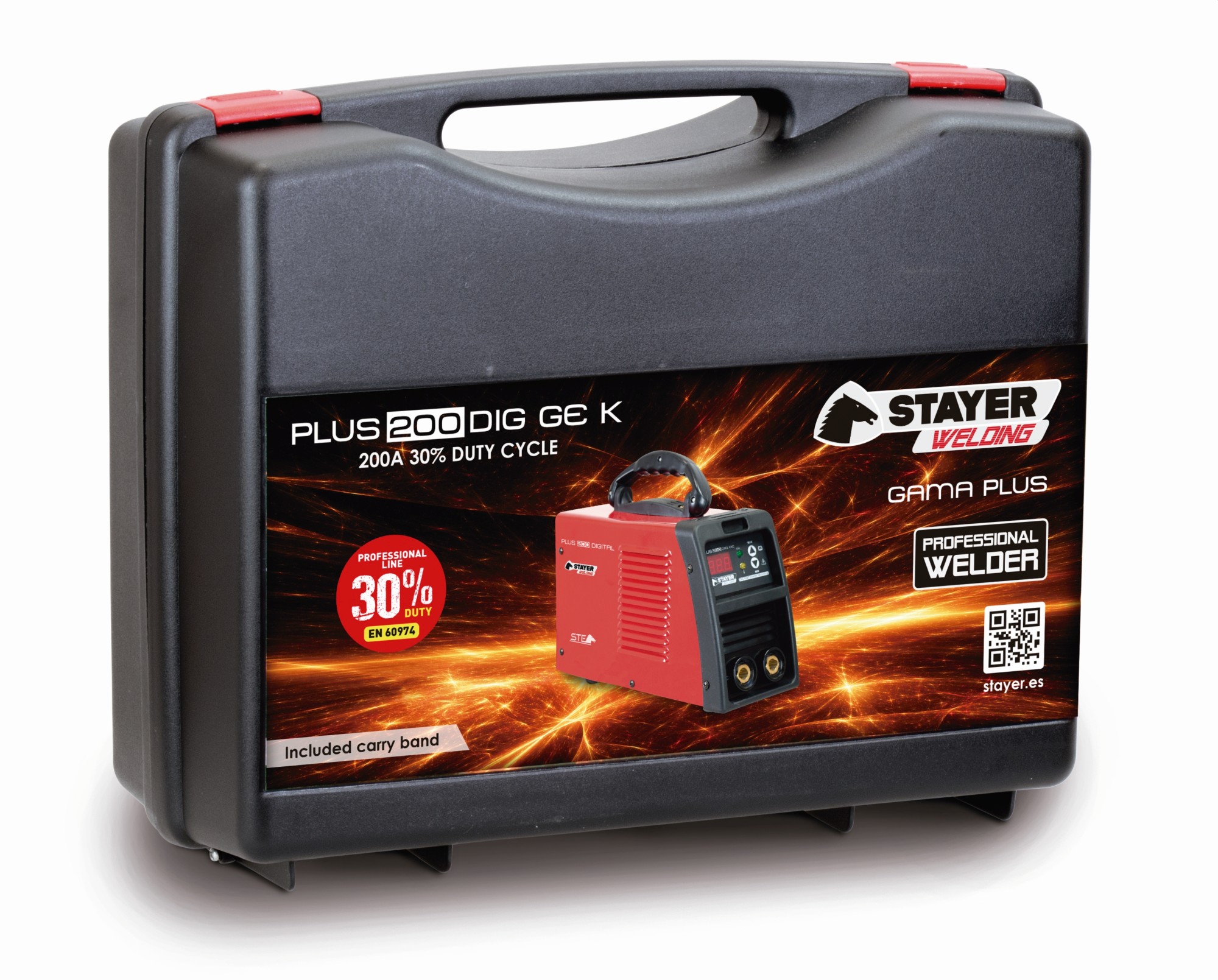 Equipo de soldadura inverter, PLUS 200 DIG GE K