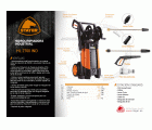 Hidrolimpiadora industrial con 2500W y motor de inducción, HL 2700 IND