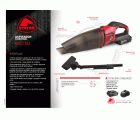 Aspirador a batería 18V potente y ligero VAC 182