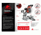 Ingletadora Telescópica PROFESIONAL de Ø315 mm con transmisión por correas (silenciosa) SCR 315 W
