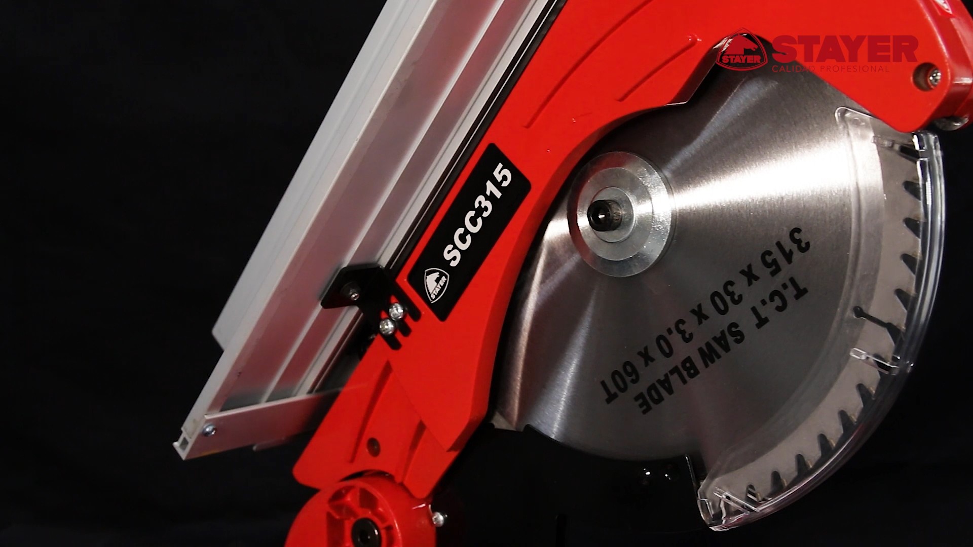 Ingletadora Telescópica PROFESIONAL de Ø315 mm con transmisión por correas (silenciosa) SCR 315 W