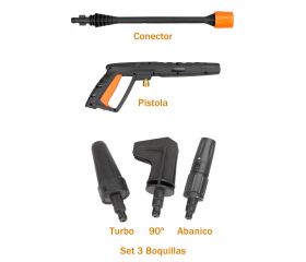 Hidrolimpiadora profesional compacta y de gran potencia 2000W, HLC 2000