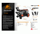Hidrolimpiadora profesional compacta y de gran potencia 2000W, HLC 2000
