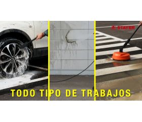 Hidrolimpiadora profesional compacta y de gran potencia 2000W, HLC 2000