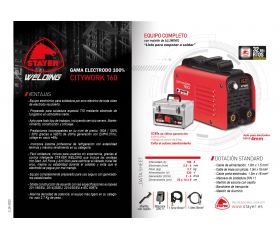 Inverter Profesional MMA CITY WORK 160 K