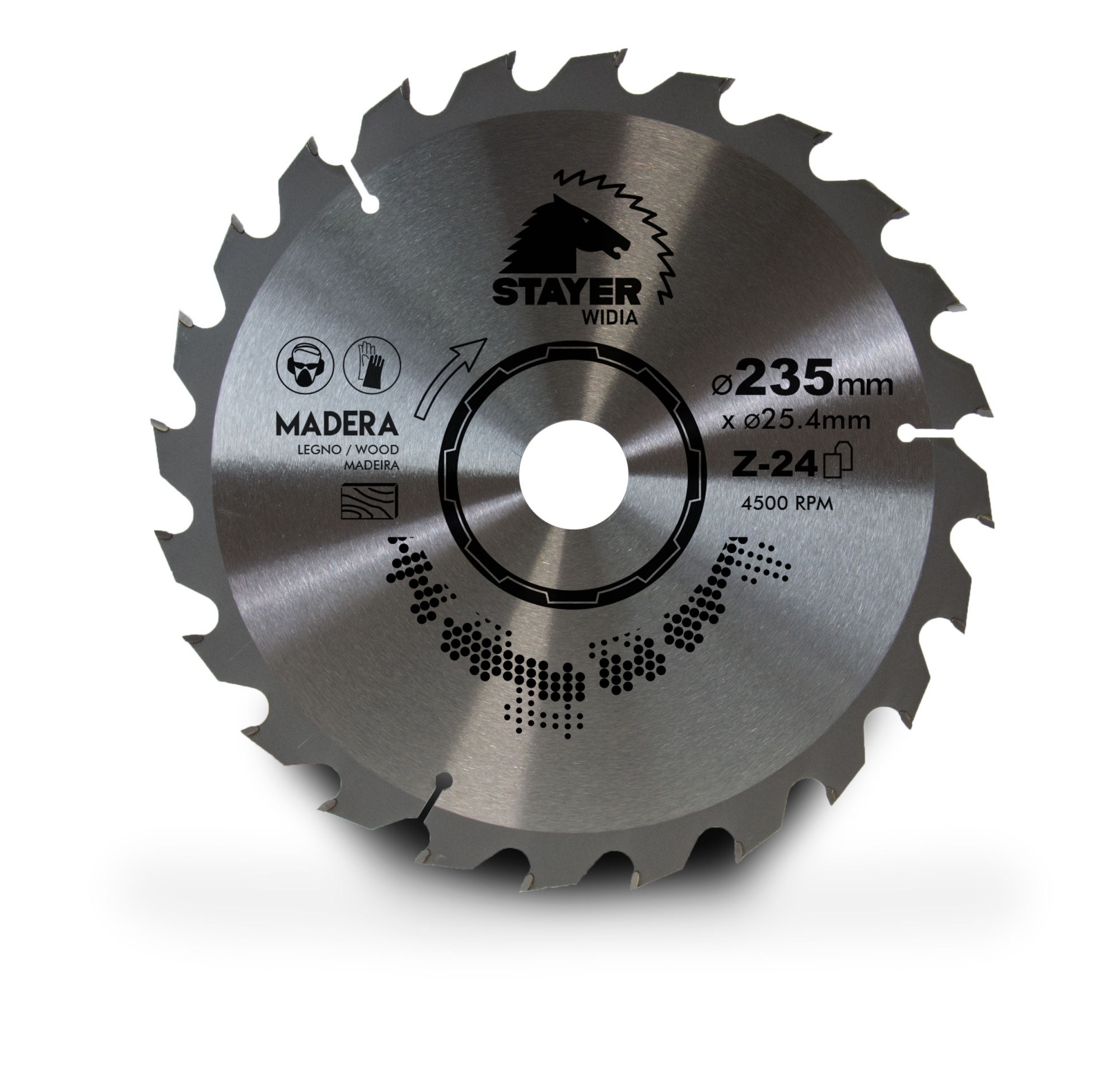 Disco Widia PROFESIONAL para madera plancha SS Ø 235 x 30 / Z-24 HQ