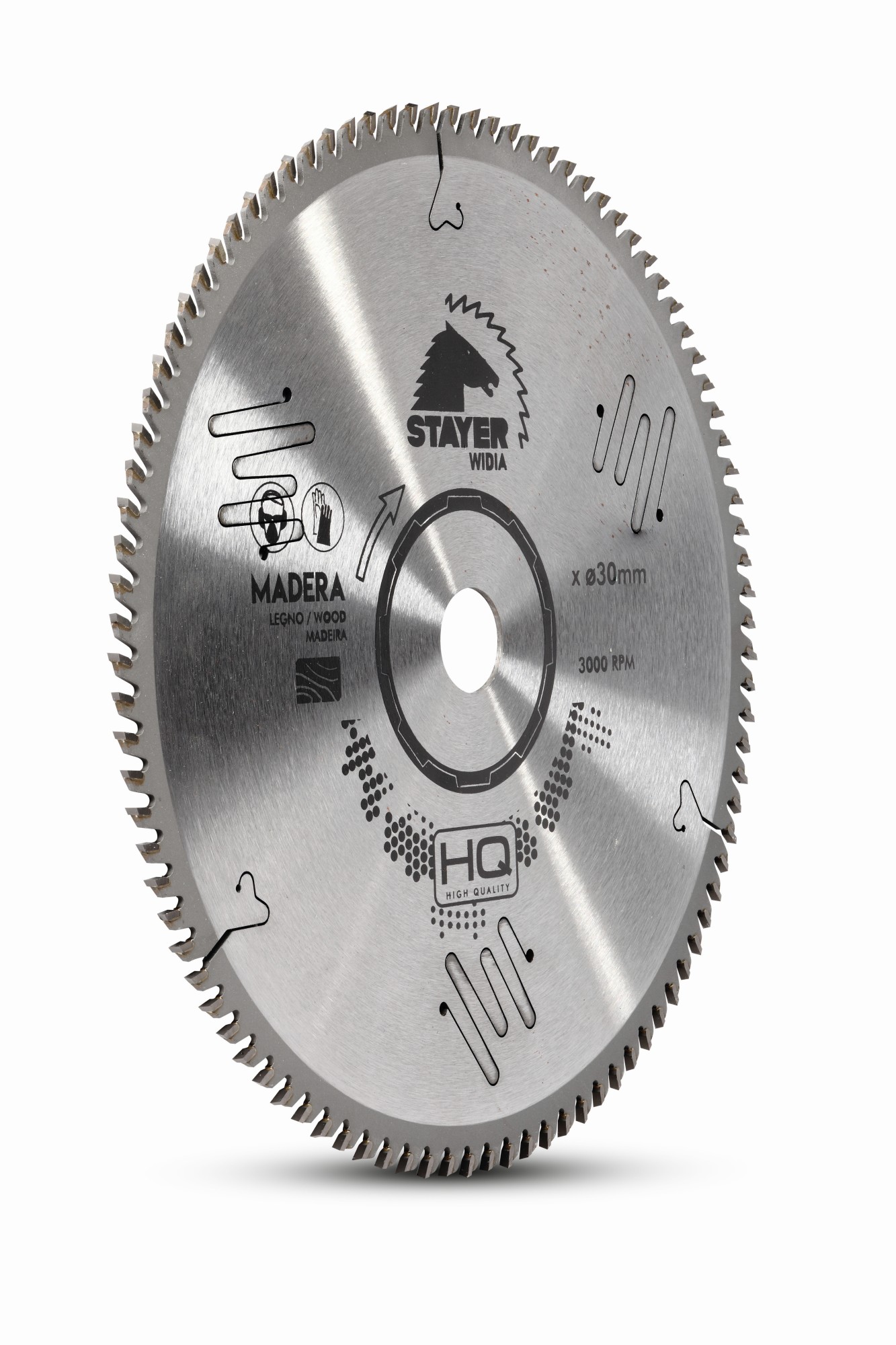 Disco Widia PROFESIONAL para madera plancha SS Ø 260 x 30 / Z-80 HQ