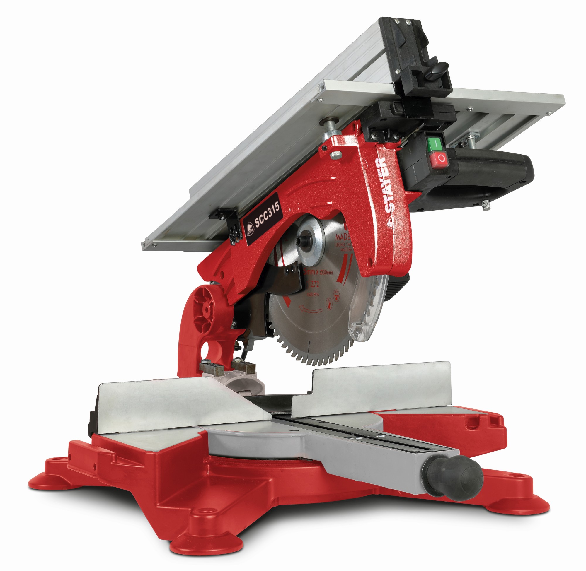 Ingletadora PROFESIONAL de ø315 mm con transmisión por correas (silenciosa) SCC 315 W