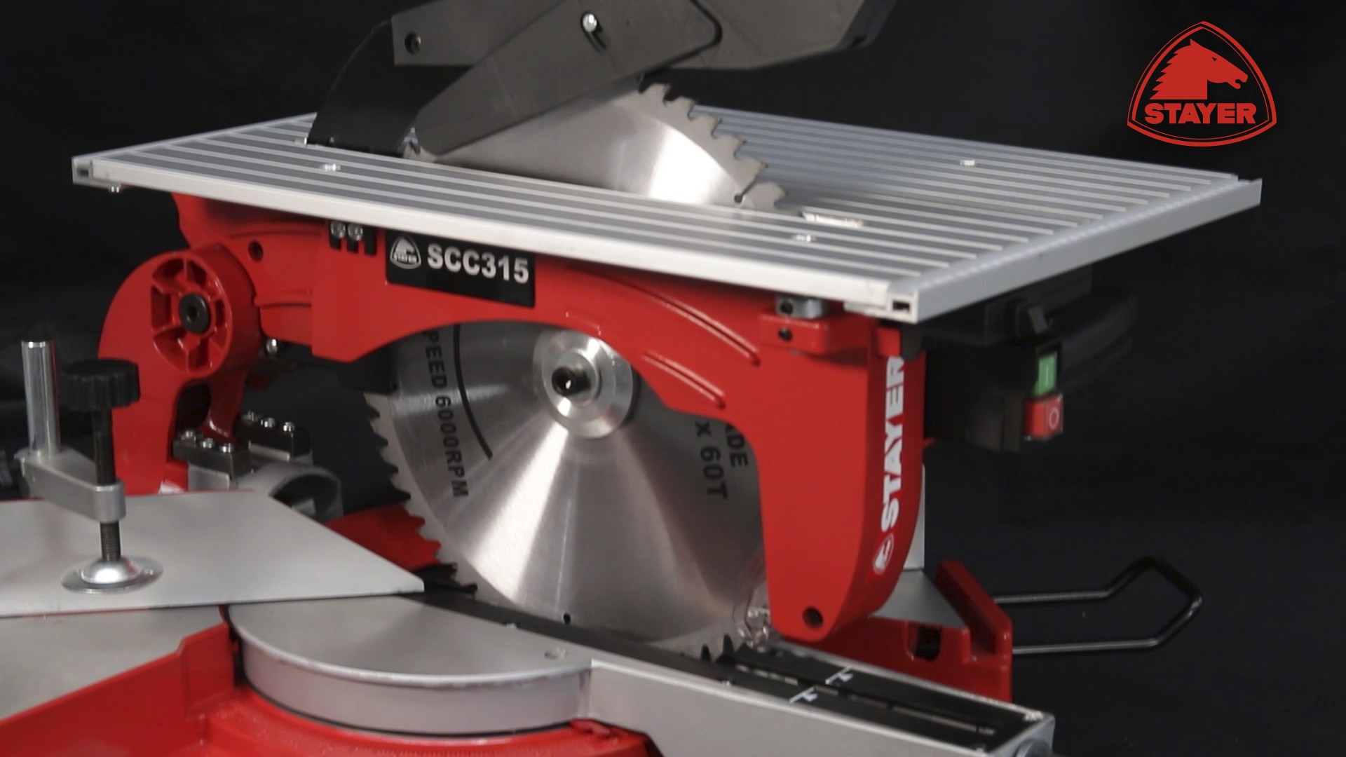 Ingletadora PROFESIONAL de ø315 mm con transmisión por correas (silenciosa) SCC 315 W