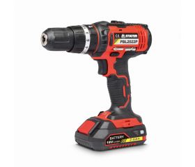 Taladro atornillador percutor a batería 18V, 2 Bat. 4.0Ah PROFESIONAL, con 3 funciones PBL 2024 PK