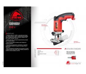 Fresadora para Pernios PROFESIONAL ligera y potente PRP 6