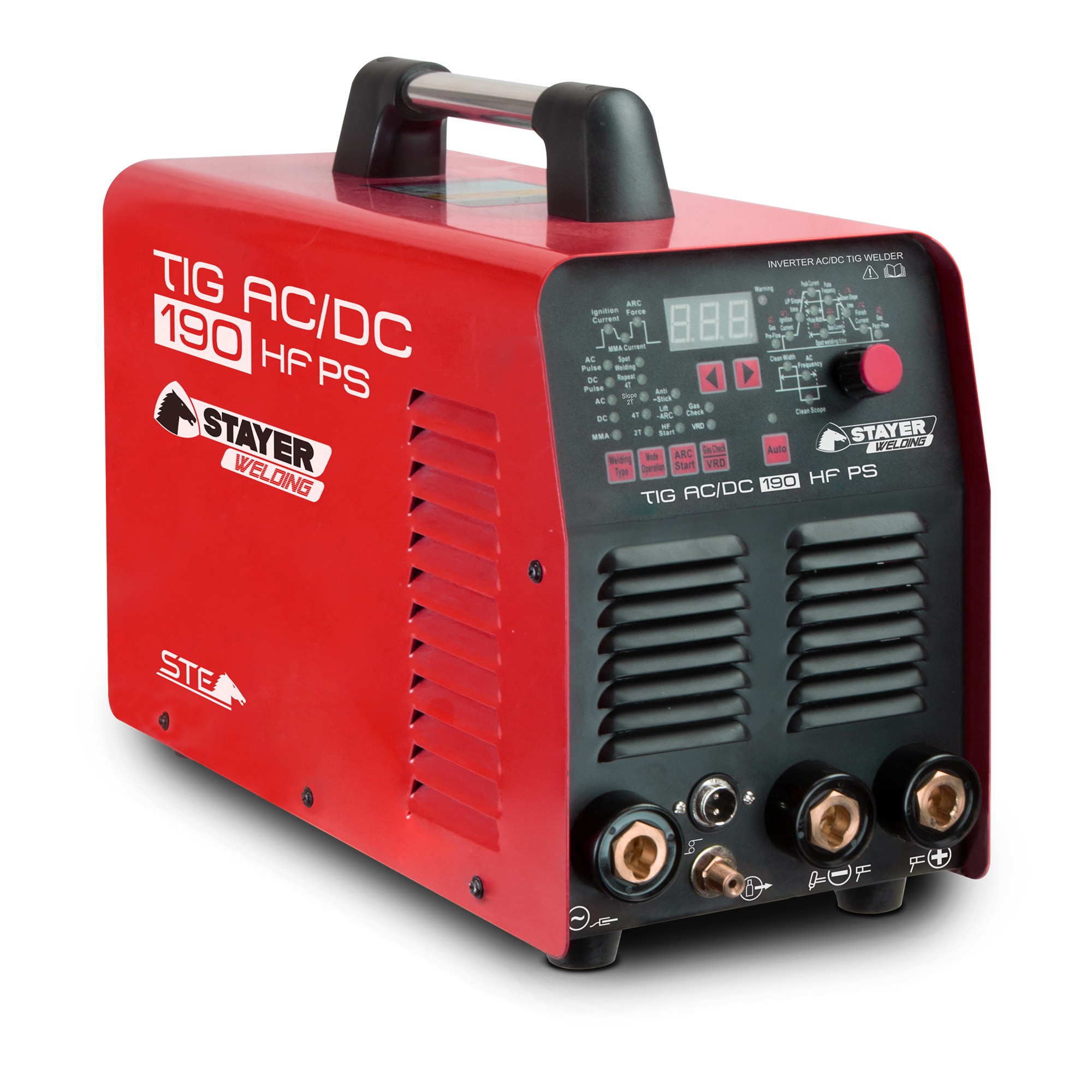 Equipo de soldadura inverter, TIG AC/DC 190 HF PS