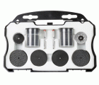 Set accesorios para herramienta rotativa.