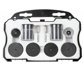 Set accesorios para herramienta rotativa.
