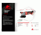 Amoladora angular PROFESIONAL Ø115mm a batería AG L2025 SET