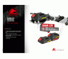 Amoladora angular PROFESIONAL Ø115mm a batería AG L2025 SET