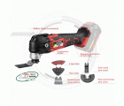 Multiheramienta PROFESIONAL a batería 18V, MULTI L2022 SET