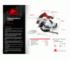 Sierra circular PROFESIONAL a bateria 18V, CP L2022 SET