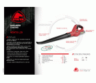 Soplador PROFESIONAL a batería 18V, Vento L2012 + Batería 2Ah+ cargador