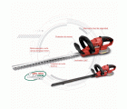 Corta setos PROFESIONAL a batería 18V, ROSE L2022 SET