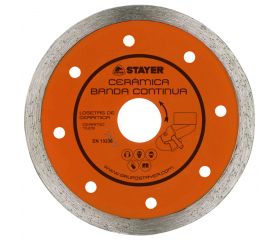 Disco de diamante, CERÁMICA BANDA CONTÍNUA de Ø125mm