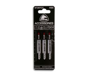 Set de 3 hojas HSS para metal