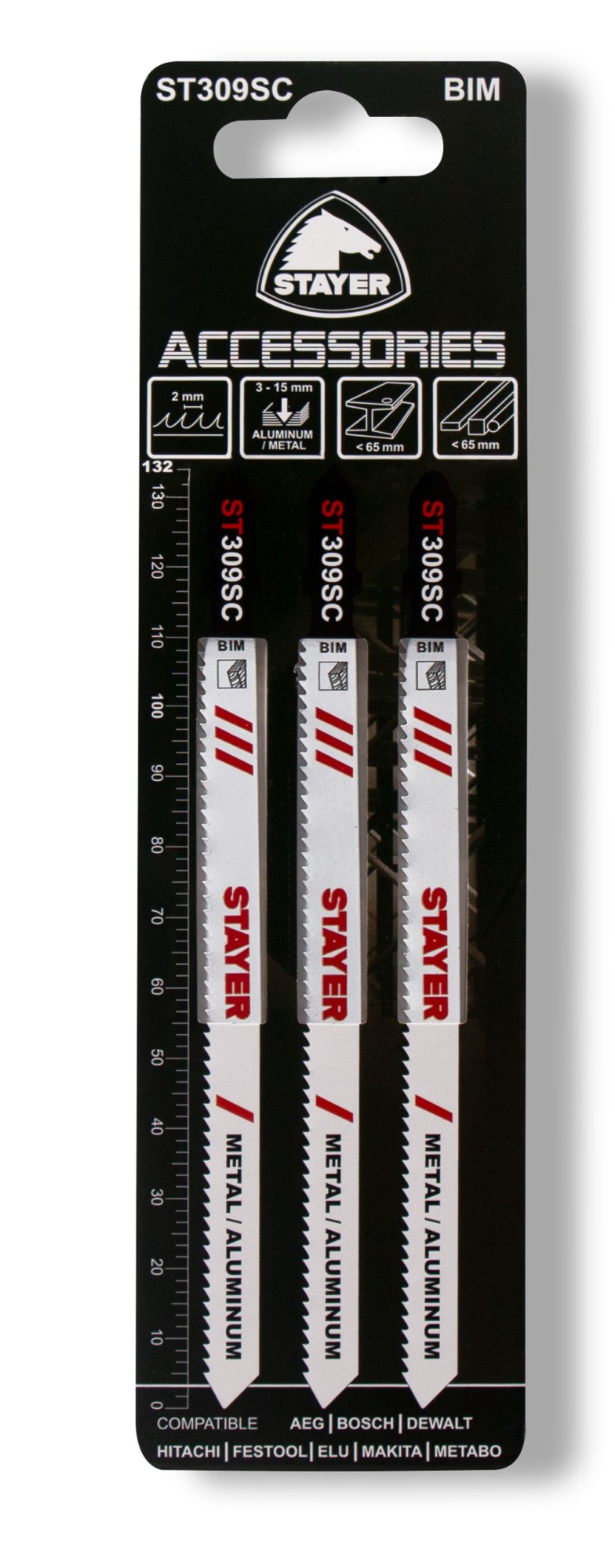 Set de 3 hojas de sierra BIM para Aluminio y metal