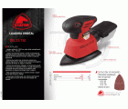 Lijadora delta Orbital PROFESIONAL con sistema antivibración DELTA 150