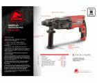 Martillo Rotativo PROFESIONAL SDS-PLUS, HD 26 BK (IKF)