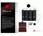 Set de llaves de vaso de ½” STAYER