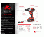 Taladro Atornillador Percutor, PBL 2032 PK BRUSHLESS