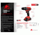 Taladro Atornillador Percutor, PBL 50 2024 PK BRUSHLESS