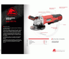 Amoladora angular PROFESIONAL, SAB 1051 PS