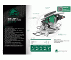 Ingletadora con mesa superior, SC 210 CW