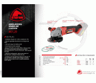 AG L2014, amoladora angular de Ø115mm. a batería.