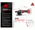 Amoladora Angular a batería AGBX L2014