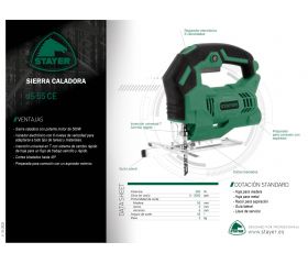 Sierra caladora para metal y madera, JS 55 CE
