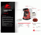 Lijadora Orbital 18V, LOM L2012