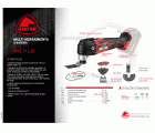 Multi Herramienta 18V, MULTI L20