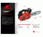 Motosierra profesional 0.9 / 1.2 Kw/HP. OLMO G1 - 250 C