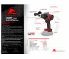Taladro / Atornillador / Percutor 18V. Con motor BRUSHLESS. PBL 150 P - L2022